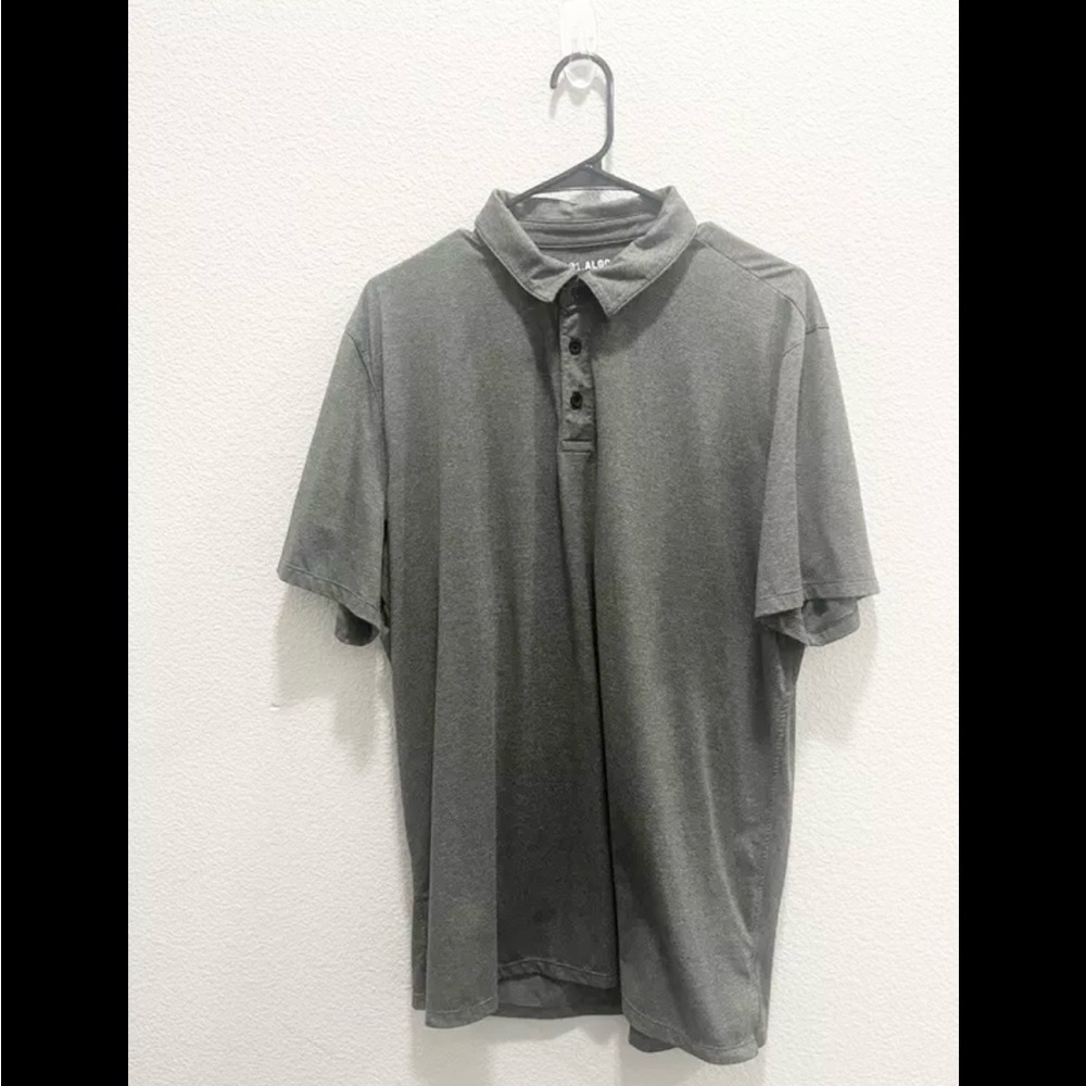 01.Algo Performance XL Polo golf Shirt Moisture Wicking Anti-odor UV SPF 40 NWOT